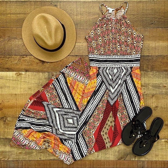 Dresses & Skirts - Summer MAXI DRESS, Beautiful Colors, High Neckline